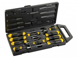 STANLEY Hand Tools Cushion Grip Screwdriver Set, 10 Piece £24.95